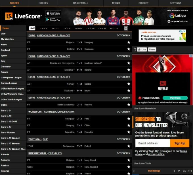 Livescore Clone Development - iWon Online Business Specialist